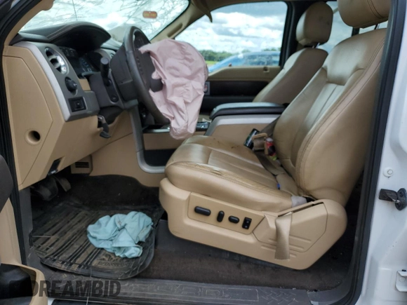 2012 Ford F-150 XL with VIN 1FTFW1EF3CKE14863, listed as a Copart auction lot 59115825 with 218,738 mi miles and Salvage title. Bid and sale history available at DreamBid. Image 7.