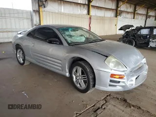 2003 Mitsubishi Eclipse GT with VIN 4A3AC84H43E123878, listed as a Copart auction lot 74837434 with 0 mi miles and Salvage Title. Bid and sale history available at carsss.com. Image 4.
