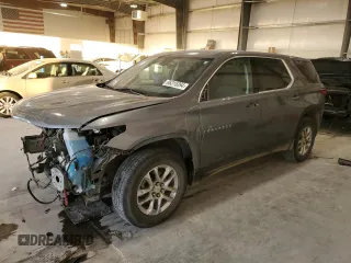 2021 Chevrolet Traverse LS with VIN 1GNEVFKW5MJ140922, listed as a Copart auction lot 86315394 with Not Provided miles and Salvage Title. Bid and sale history available at carsss.com. Image 1.