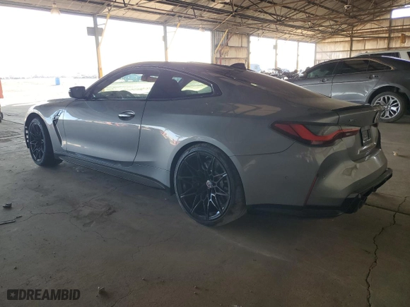 2023 BMW M4 Competition xDrive with VIN WBS43AZ01PCL21192, listed as a Copart auction lot 83487684 with NaN miles and Salvage Title. Bid and sale history available at carsss.com. Image 2.