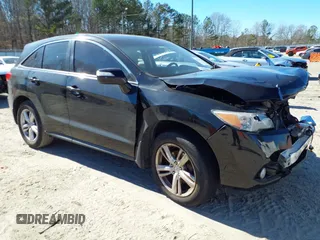 2013 Acura RDX Tech Pkg with VIN 5J8TB3H57DL015755, listed as a IAAI auction lot 41644550 with 222,138 mi miles. Bid and sale history available at carsss.com. Image 1.