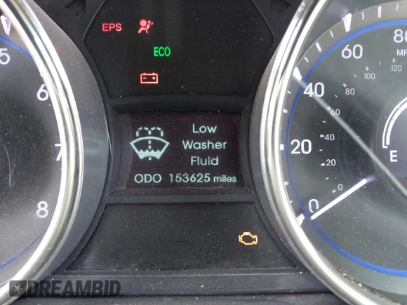 2011 Hyundai Sonata GLS with VIN 5NPEB4ACXBH219893, listed as a IAAI auction lot 41542687 with 153,625 mi miles. Bid and sale history available at carsss.com. Image 15.