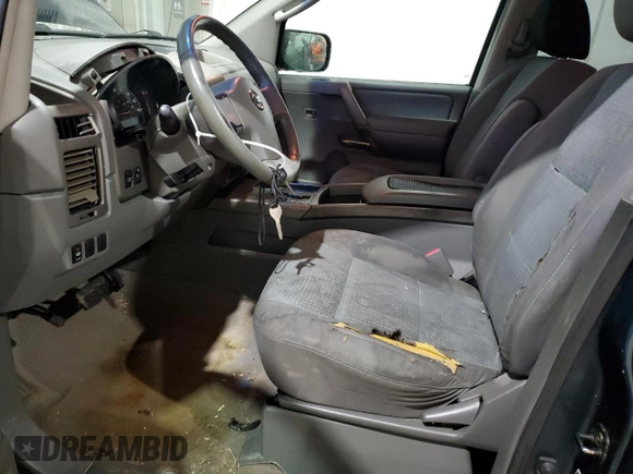 2006 Nissan Titan XE with VIN 1N6BA07AX6N548973, listed as a Copart auction lot 83428574 with 201,887 mi miles and Salvage title. Bid and sale history available at DreamBid. Image 7.