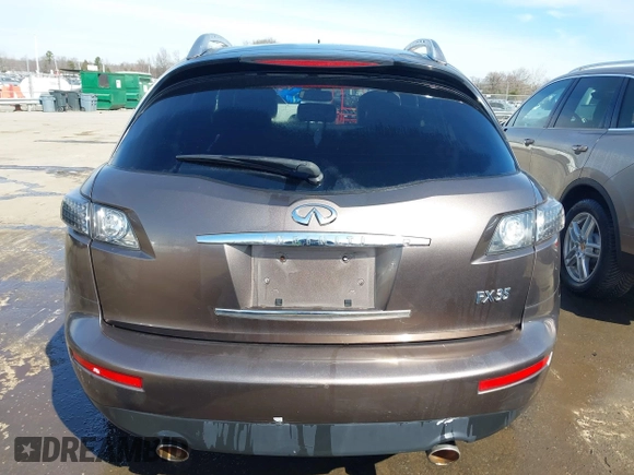 2006 Infiniti FX with VIN JNRAS08W76X208870, listed as a IAAI auction lot 41609883 with 93,303 mi miles and . Bid and sale history available at DreamBid. Image 16.