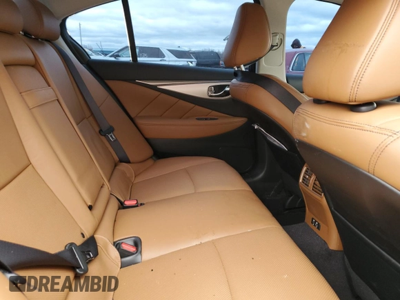2024 Infiniti Q50 Luxe with VIN JN1EV7BP5RM601570, listed as a Copart auction lot 47571985 with 7,019 mi miles and Salvage title. Bid and sale history available at DreamBid. Image 10.