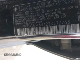 2002 BMW 3 Series 325i z VIN WBAEV33422KL77263, wystawiony jako IAAI lot #42160192 z przebiegiem 240 893 mil mil oraz . Historia ofert i sprzedaży dostępna na DreamBid. Obrazek 9.