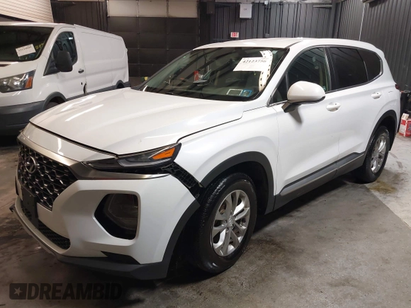2020 Hyundai Santa Fe SE with VIN 5NMS2CAD8LH163523, listed as a IAAI auction lot 42123756 with 72,992 mi miles and . Bid and sale history available at DreamBid. Image 22.