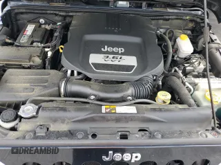 2013 Jeep Wrangler Unlimited Sahara with VIN 1C4HJWEG9DL701391, listed as a Copart auction lot 60492325 with 117,584 mi miles and Salvage title. Bid and sale history available at DreamBid. Image 11.