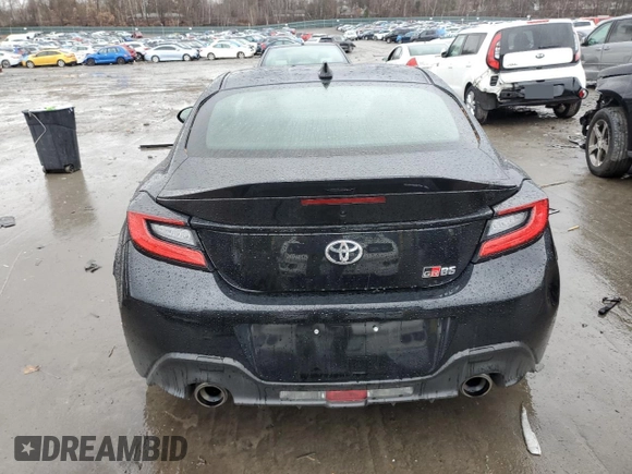 2024 Toyota GR86 Premium with VIN JF1ZNBE15R9759649, listed as a Copart auction lot 81493724 with 4,503 mi miles and Salvage Title. Bid and sale history available at carsss.com. Image 6.
