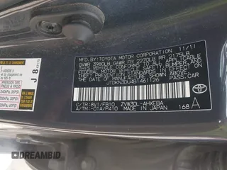 2011 Toyota Prius I with VIN JTDKN3DU4B1461126, listed as a IAAI auction lot 42038207 with 174,923 mi miles and . Bid and sale history available at DreamBid. Image 9.