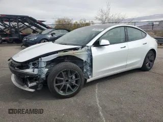 2023 Tesla Model 3 with VIN 5YJ3E1EA5PF413923, listed as a Copart auction lot 49008435 with 28,373 mi miles and Salvage Title. Bid and sale history available at DreamBid. Image 1.