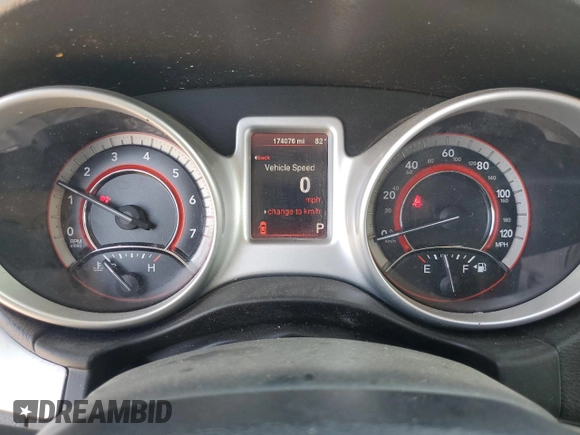 2013 Dodge Journey SXT with VIN 3C4PDCBG9DT618800, listed as a Copart auction lot 49475265 with 174,076 mi miles and Salvage Title. Bid and sale history available at carsss.com. Image 9.