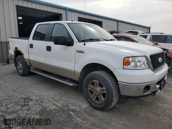 2007 Ford F-150 XLT with VIN 1FTPW14507FB68995, listed as a Copart auction lot 60564275 with 123,978 mi miles and Clean title. Bid and sale history available at DreamBid. Image 4.