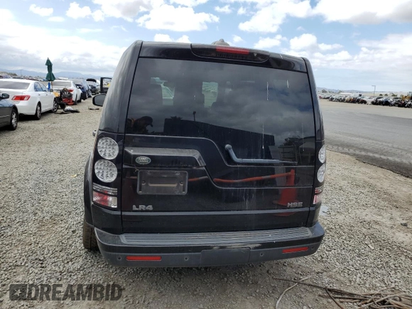 2016 Land Rover LR4 HSE with VIN SALAG2V63GA792196, listed as a Copart auction lot 53569835 with 109,120 mi miles and Clean Title. Bid and sale history available at DreamBid. Image 6.