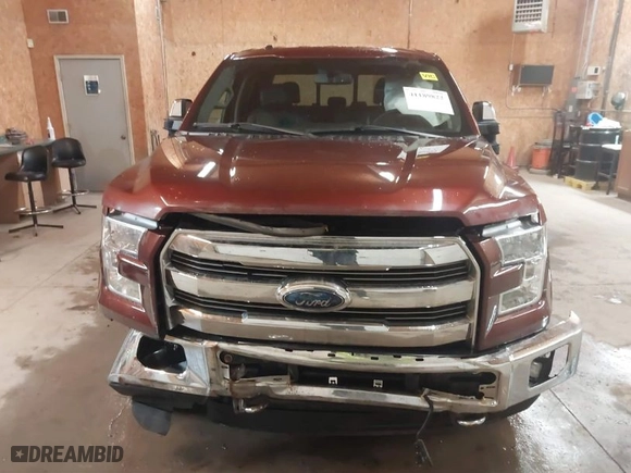 2015 Ford F-150 XLT with VIN 1FTEW1EG7FKE04832, listed as a IAAI auction lot 41189822 with 115,731 mi miles. Bid and sale history available at carsss.com. Image 6.