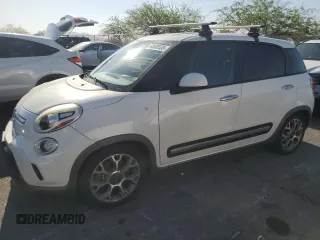 2014 FIAT 500L Trekking with VIN ZFBCFADH9EZ005821, listed as a Copart auction lot 60500535 with 151,779 mi miles and Salvage title. Bid and sale history available at DreamBid. Image 1.