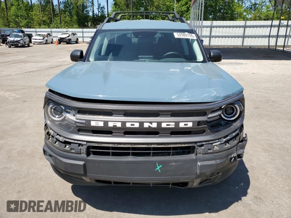 2021 Ford Bronco Sport Big Bend z VIN 3FMCR9B61MRA96683, wystawiony jako Copart lot #52989195 z przebiegiem 31 214 mil mil oraz Szkoda całkowita • Salvage title. Historia ofert i sprzedaży dostępna na DreamBid. Obrazek 5.