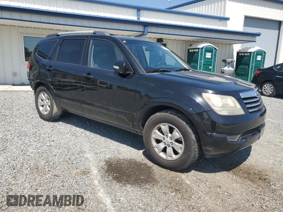2009 Kia Borrego LX with VIN KNDJJ741395020692, listed as a Copart auction lot 52730975 with 217,861 mi miles and Salvage Title. Bid and sale history available at carsss.com. Image 4.