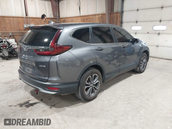 2020 Honda CR-V EX with VIN 2HKRW2H5XLH680868, listed as a IAAI auction lot 41914717 with 58,948 mi miles and . Bid and sale history available at DreamBid. Image 4.