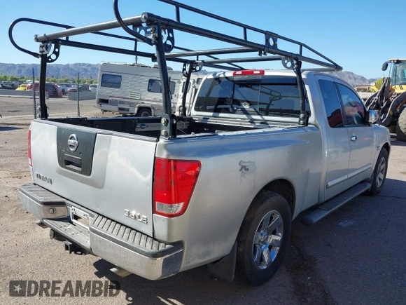 2004 Nissan Titan SE with VIN 1N6AA06A84N532698, listed as a IAAI auction lot 41736557 with 149,743 mi miles. Bid and sale history available at carsss.com. Image 4.
