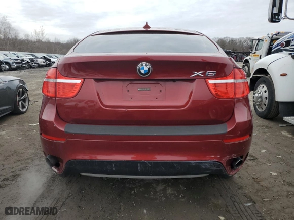 2011 BMW X6 35i with VIN 5UXFG2C51BLX08105, listed as a Copart auction lot 47687445 with 114,252 mi miles and Clean Title. Bid and sale history available at carsss.com. Image 6.
