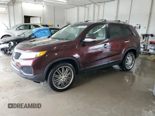 2013 Kia Sorento LX with VIN 5XYKTDA25DG336170, listed as a Copart auction lot 64440194 with 199,838 mi miles and Salvage Title. Bid and sale history available at carsss.com. Image 1.