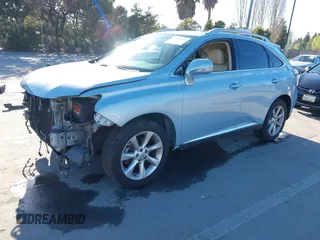 2010 Lexus RX 350 with VIN 2T2BK1BA8AC029831, listed as a IAAI auction lot 41754157 with 179,427 mi miles. Bid and sale history available at carsss.com. Image 18.