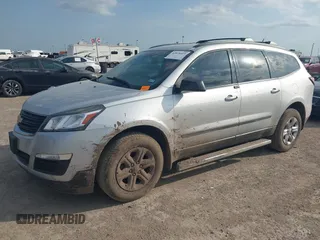 2017 Chevrolet Traverse LS with VIN 1GNKRFKD9HJ346885, listed as a IAAI auction lot 42026421 with 115,529 mi miles and . Bid and sale history available at DreamBid. Image 2.