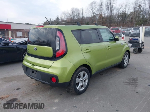 2018 Kia Soul with VIN KNDJN2A29J7900678, listed as a IAAI auction lot 41645175 with 35,802 mi miles. Bid and sale history available at carsss.com. Image 4.