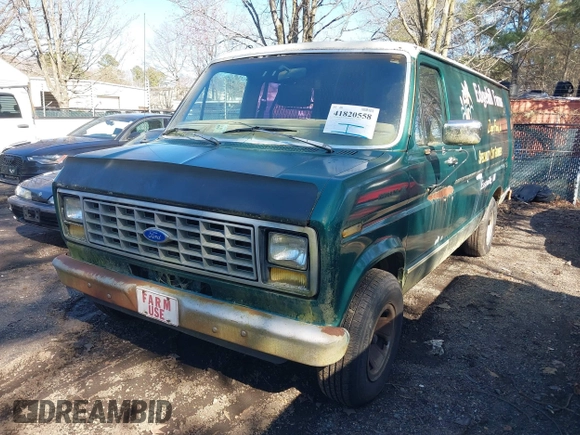 1990 Ford Econoline Cargo with VIN 1FTES14YXLHA99552, listed as a IAAI auction lot 41820558 with 178,000 mi miles and . Bid and sale history available at DreamBid. Image 2.