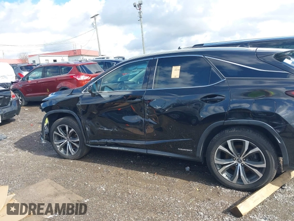 2018 Lexus RX with VIN 2T2BGMCA6JC022281, listed as a IAAI auction lot 41473347 with 1 mi miles. Bid and sale history available at carsss.com. Image 14.