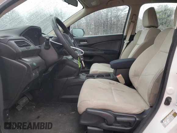 2015 Honda CR-V LX with VIN 5J6RM4H3XFL022347, listed as a Copart auction lot 84016714 with 49,150 mi miles and Salvage Title. Bid and sale history available at DreamBid. Image 7.