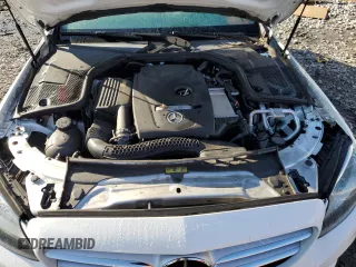2018 Mercedes-Benz C with VIN 55SWF4JB6JU246892, listed as a Copart auction lot 48418205 with Not Provided miles and Salvage Title. Bid and sale history available at carsss.com. Image 11.