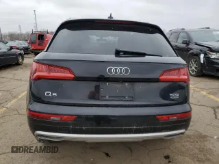 2018 Audi Q5 Premium Plus with VIN WA1BNAFY1J2023249, listed as a Copart auction lot 46824104 with 78,832 mi miles and Salvage Title. Bid and sale history available at carsss.com. Image 6.