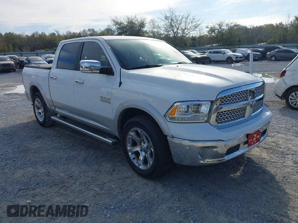 2017 Ram 1500 Laramie z VIN 1C6RR6NG9HS556255, wystawiony jako IAAI lot #41889626 z przebiegiem 90 141 mil mil oraz . Historia ofert i sprzedaży dostępna na DreamBid. Obrazek 1.