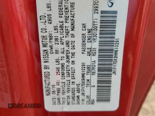 2017 Infiniti Q60 Red Sport 400 with VIN JN1FV7EK9HM610291, listed as a Copart auction lot 45558145 with 56,940 mi miles and Salvage title. Bid and sale history available at DreamBid. Image 12.