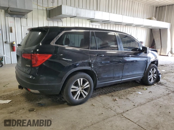 2016 Honda Pilot EX-L with VIN 5FNYF6H50GB100597, listed as a Copart auction lot 54680385 with 125,633 mi miles and Clean Title. Bid and sale history available at DreamBid. Image 3.