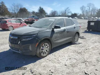 2022 Chevrolet Equinox LT z VIN 3GNAXKEV6NL311157, wystawiony jako Copart lot #47313775 z przebiegiem 72 491 mil mil oraz Czysty tytuł • Clean title. Historia ofert i sprzedaży dostępna na DreamBid. Obrazek 1.
