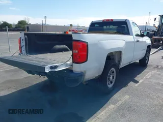 2016 Chevrolet Silverado 1500 Work Truck with VIN 1GCNCNEH8GZ197305, listed as a IAAI auction lot 41681614 with 184,994 mi miles. Bid and sale history available at carsss.com. Image 4.