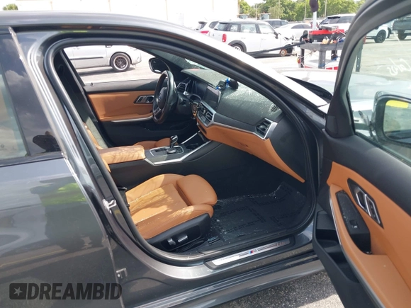 2022 BMW 3 Series 330i with VIN 3MW5R1J0XN8C41168, listed as a IAAI auction lot 42322526 with 44,889 mi miles and . Bid and sale history available at DreamBid. Image 5.