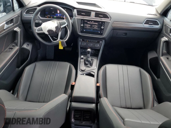 2024 Volkswagen Tiguan Wolfsburg Edition with VIN 3VVAB7AX5RM222435, listed as a Copart auction lot 60470315 with 5,301 mi miles and Salvage title. Bid and sale history available at DreamBid. Image 8.