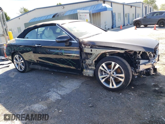2020 Mercedes-Benz C 300 with VIN WDDWK8EB8LF947825, listed as a Copart auction lot 57127735 with 11,963 mi miles and Salvage title. Bid and sale history available at DreamBid. Image 4.