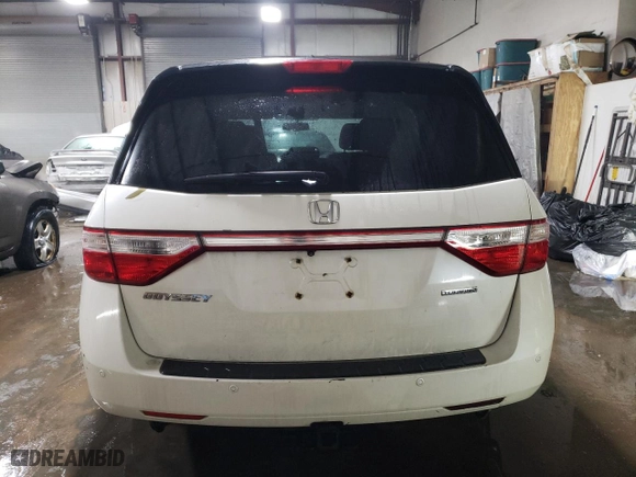 2013 Honda Odyssey Touring with VIN 5FNRL5H91DB049407, listed as a Copart auction lot 45710665 with 223,583 mi miles and Salvage Title. Bid and sale history available at carsss.com. Image 6.