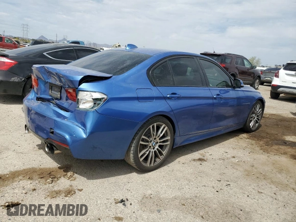 2013 BMW 3 Series 335i with VIN WBA3A9C54DF077900, listed as a Copart auction lot 50425385 with 86,621 mi miles and Salvage Title. Bid and sale history available at carsss.com. Image 3.