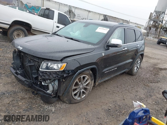 2014 Jeep Grand Cherokee Limited with VIN 1C4RJFBG2EC279944, listed as a IAAI auction lot 41591623 with 150,588 mi miles and . Bid and sale history available at DreamBid. Image 2.