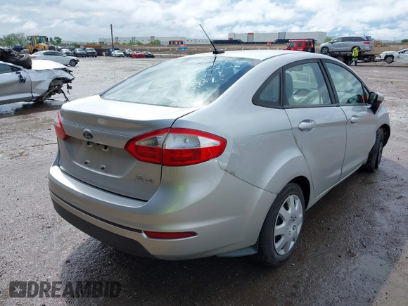 2018 Ford Fiesta S with VIN 3FADP4AJ9JM130410, listed as a IAAI auction lot 42113203 with 46,411 mi miles and . Bid and sale history available at DreamBid. Image 4.