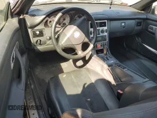 2001 Mercedes-Benz SLK-Class Kompressor with VIN WDBKK49F51F179022, listed as a Copart auction lot 69114204 with 124,814 mi miles and Clean Title. Bid and sale history available at carsss.com. Image 8.