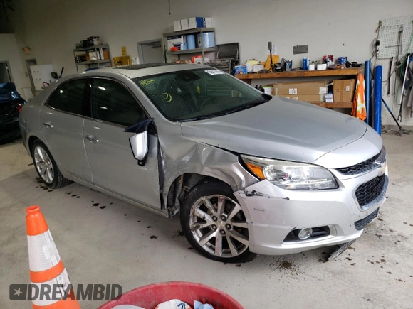 2016 Chevrolet Malibu LTZ with VIN 1G11E5SA3GU125143, listed as a Copart auction lot 55517975 with 112,948 mi miles and Salvage Title. Bid and sale history available at DreamBid. Image 4.