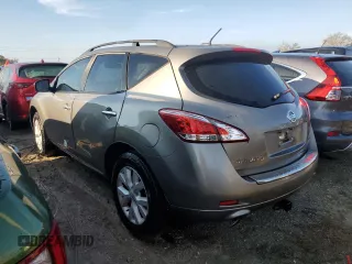 2012 Nissan Murano S with VIN JN8AZ1MU2CW120630, listed as a Copart auction lot 74250174 with 0 mi miles and Salvage Title. Bid and sale history available at carsss.com. Image 2.