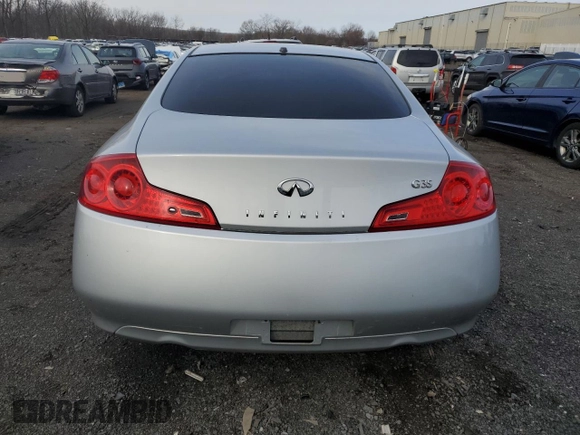 2006 Infiniti G35 Coupe with VIN JNKCV54EX6M709469, listed as a Copart auction lot 49238325 with 162,013 mi miles and Salvage Title. Bid and sale history available at carsss.com. Image 6.